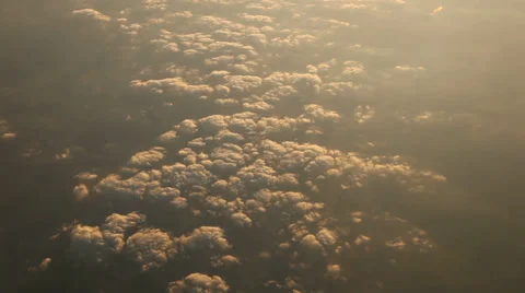 Flight Over Clouds Stock Footage 29664974