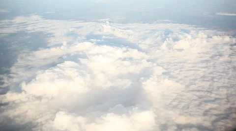 Flight over the clouds Stock-Footage 32285257