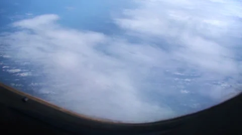 Flight over clouds Stock Footage 34040500