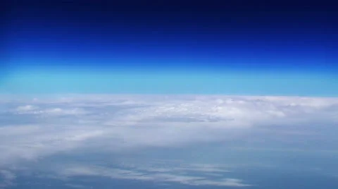 Flight over clouds Stock Footage 34041005