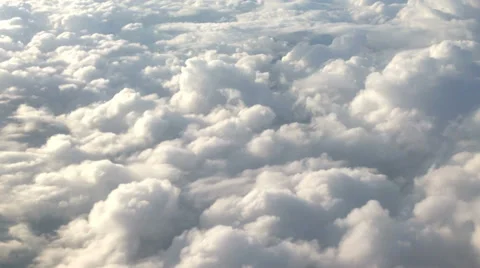 Flight over clouds Stock Footage 36471816