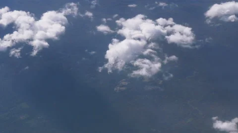 Flight over clouds Stock Footage 48039197