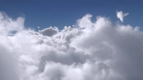 Flight Over the Clouds. Stock Footage 49035680