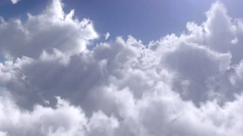 Flight Over the Clouds. Stock Footage 49063079