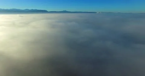 Flight Over Clouds Stock Footage 57952629