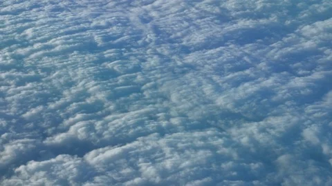 Flight over clouds Stock Footage 83080763