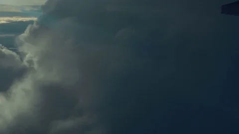 Flight over clouds Stock Footage 83167224