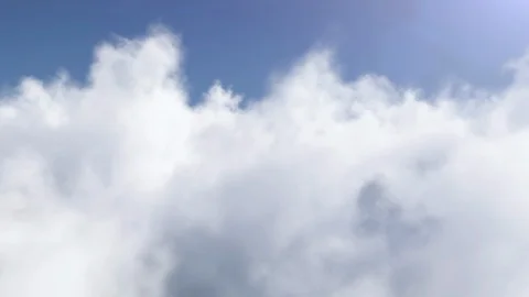 Flight Over the Clouds. Stock Footage 120335914
