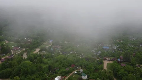 Flight over the clouds Video stock 157930187