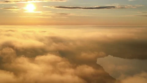 Flight Over the Clouds of Heaven Stock-Footage 139220035