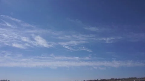 Flight over clouds, loop-able animation . Video stock 95034152