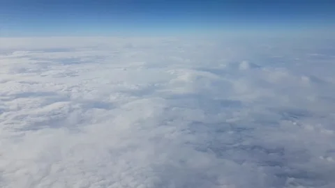 Flight over clouds - Sky - Plane Video stock 71200504