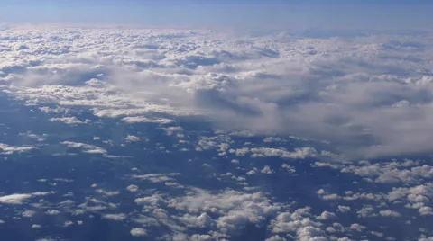 Flight over clouds time lapse Vidéo 50190030