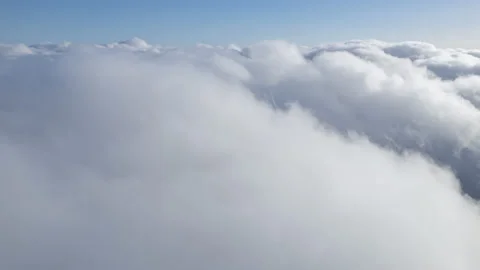Flight over of clouds timelapse Stock Footage 197313015