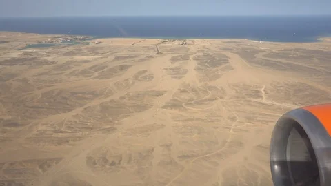 Flight over the desert Stock Footage 109440072