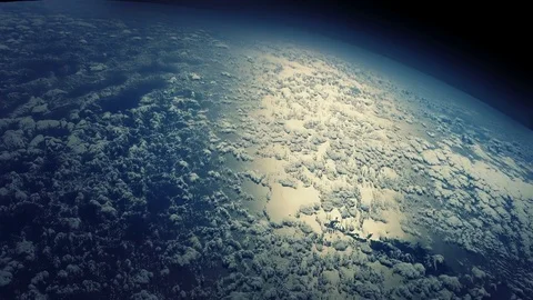 A Flight Over Earth Stock Footage 76772592