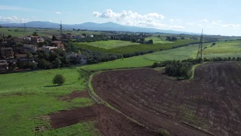 Flight Over the Fields 스톡 동영상 287341415