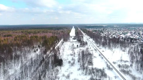 Flight over the forest Video stock 106473423