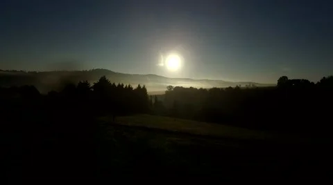 Flight over germany - landscape Stock Footage 54221396