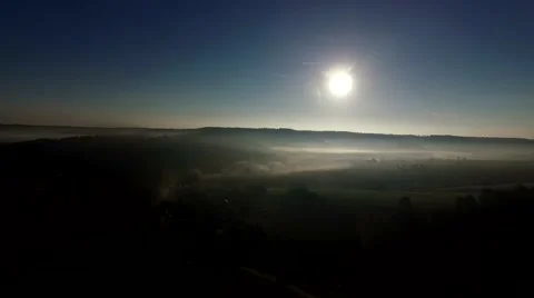 Flight over germany - landscape Stock Footage 54588137