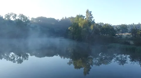 Flight over germany - landscape Stock Footage 55639318