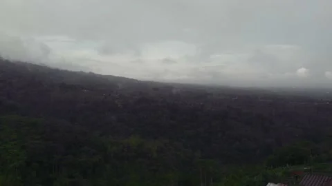 Flight over the gorges in the mountains of Bali. Stock Footage 146114728