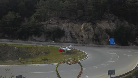 Flight over a heart Stock Footage 273586877