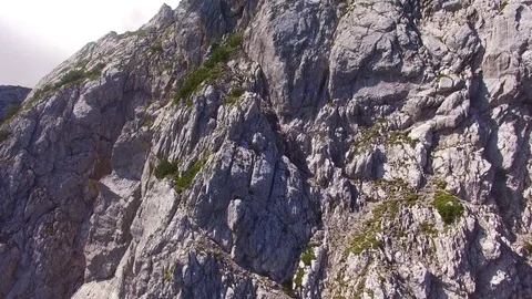 Flight over high mountain range. 스톡 동영상 72033774