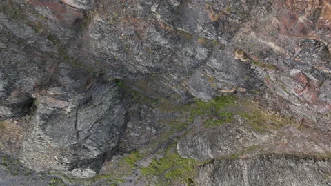 Flight over the high mountains in the region of Svaneti, Georgia Видео 220056997