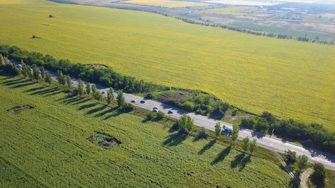 Flight over the highway 스톡 동영상 79591901