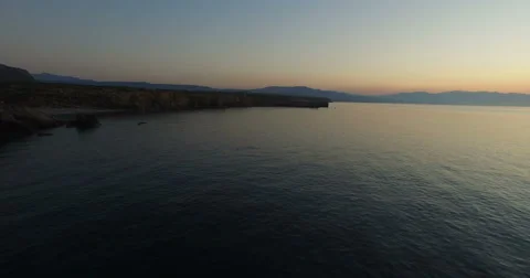 Flight over horrizont. Video stock 60769141