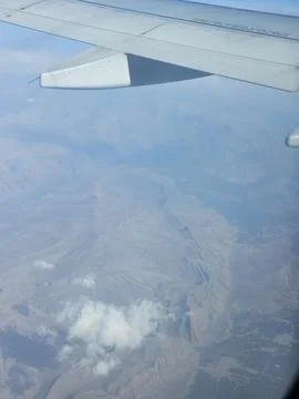 Flight Over Iran Foto stock