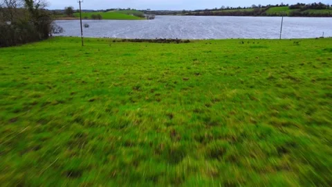 Flight over the ireland Stock Footage 229321158