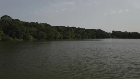 Flight over the lake Stock Footage 147347117