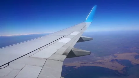 Flight over land Stock Footage 76883901