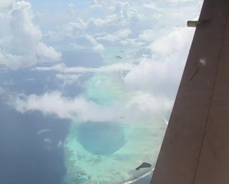 Flight over Maldives Stock Footage 93782