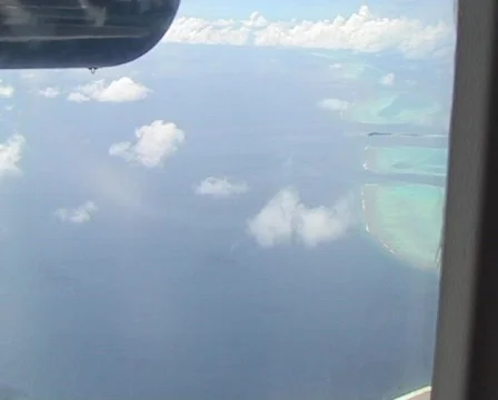 Flight over Maldives Stock Footage 93788