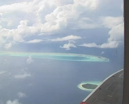 Flight over Maldives Vídeo Stock 93807