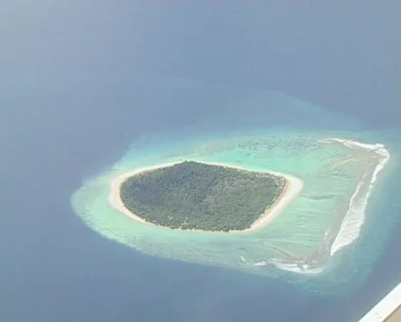 Flight over Maldives Stock Footage 93808
