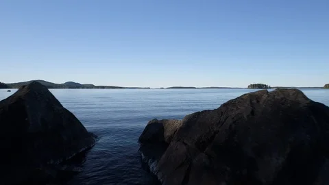 Flight Over Mesmerizing Water Ripples on Lake Surface 스톡 동영상 123057501
