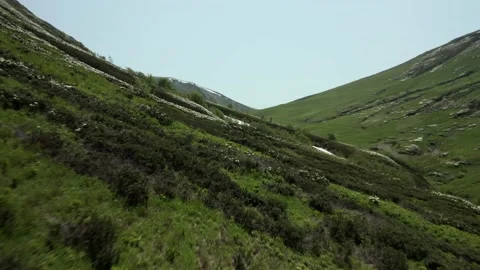 Flight over the mountain Video stock 168821203