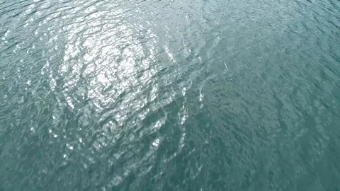 Flight over the mountain lake Video stock 90494677