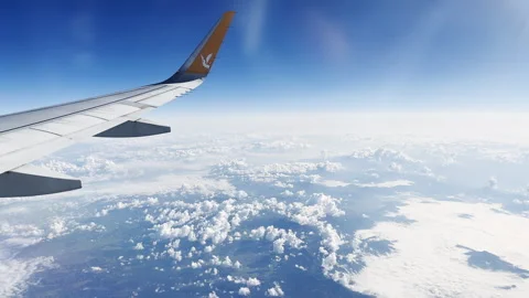 Flight Over The Mountains And Clouds Stock Footage 244221043