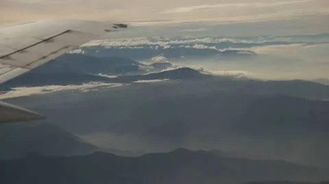 Flight Over Mountains (Andes) Stock Footage 10733504