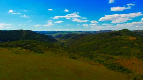 Flight over the mountains Stock Footage 54921840