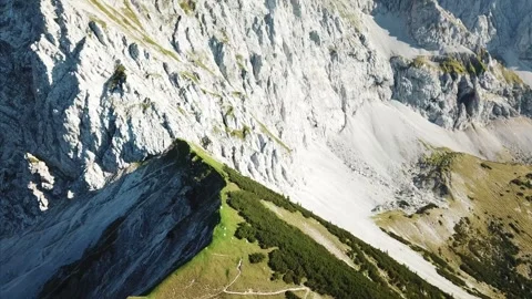 Flight over mountains Stock Footage 255634680