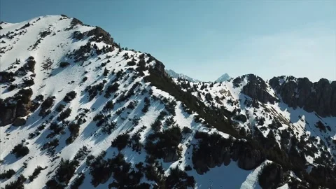 Flight over mountains Stock-Footage 255634704