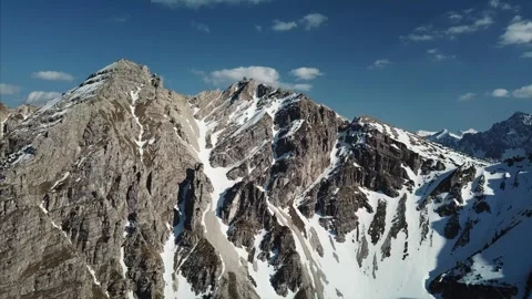 Flight over mountains Stock Footage 255634720