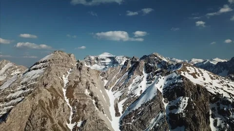 Flight over mountains Stock-Footage 255634724