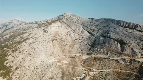 Flight over mountains Stock Footage 256474519